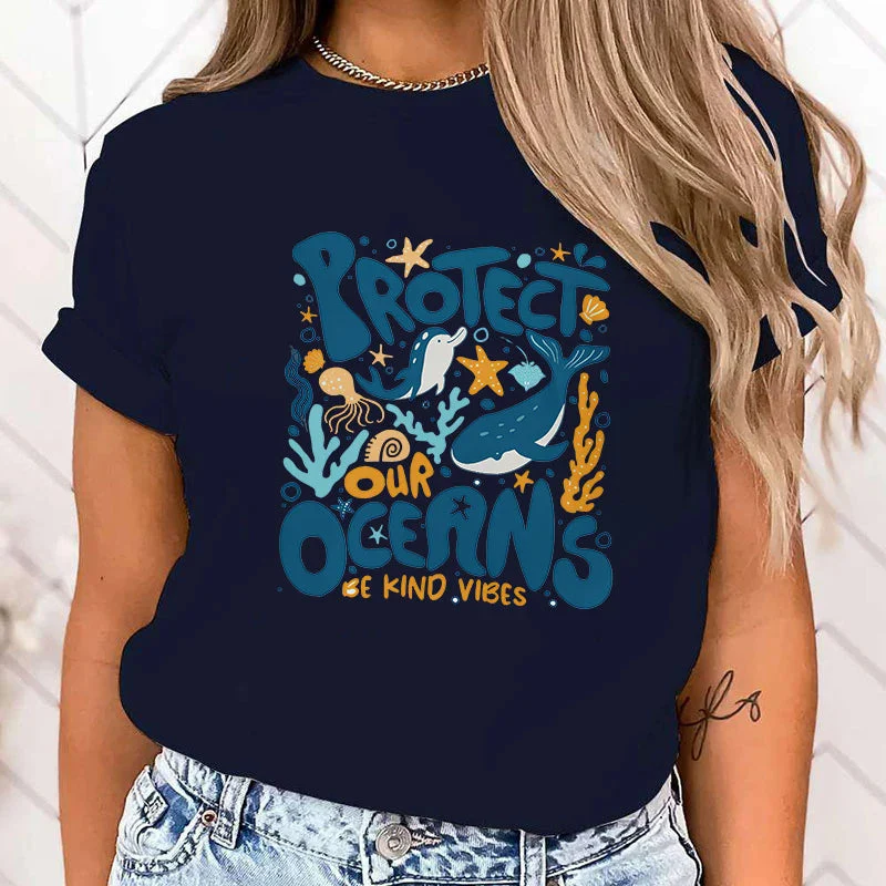 Protect Our Oceans Tee - Image 4