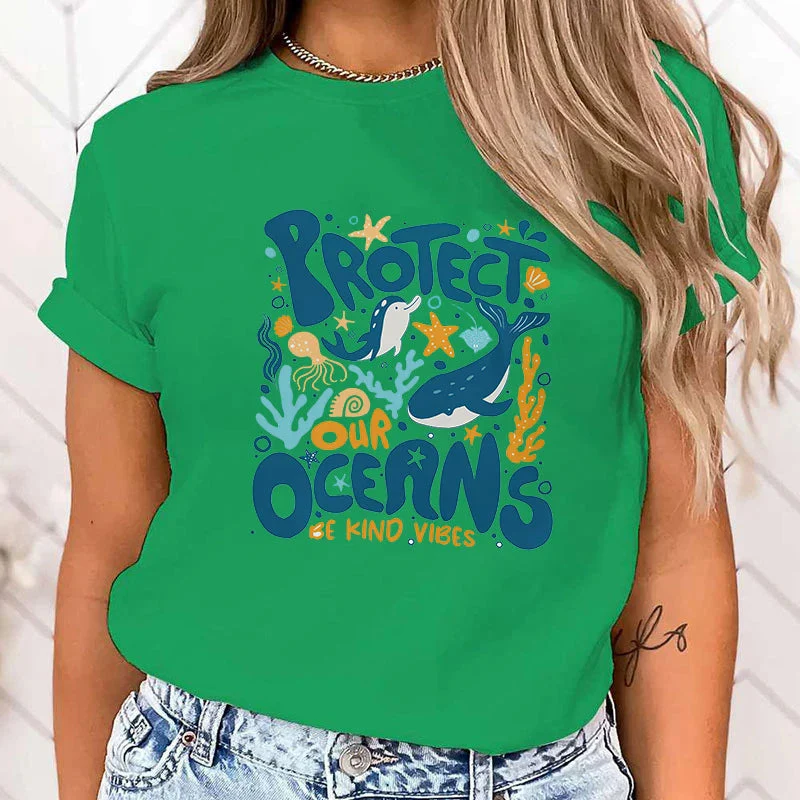 Protect Our Oceans Tee - Image 7