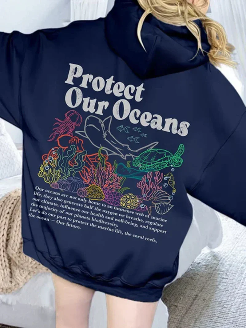 Protect Our Oceans Hoodie - Image 3