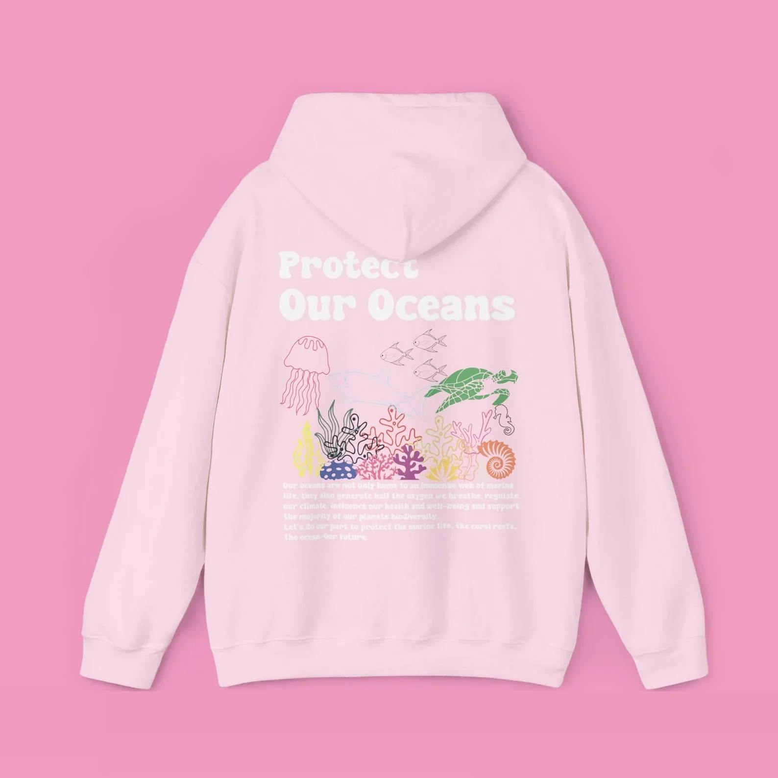 Protect Our Oceans Hoodie - Image 4
