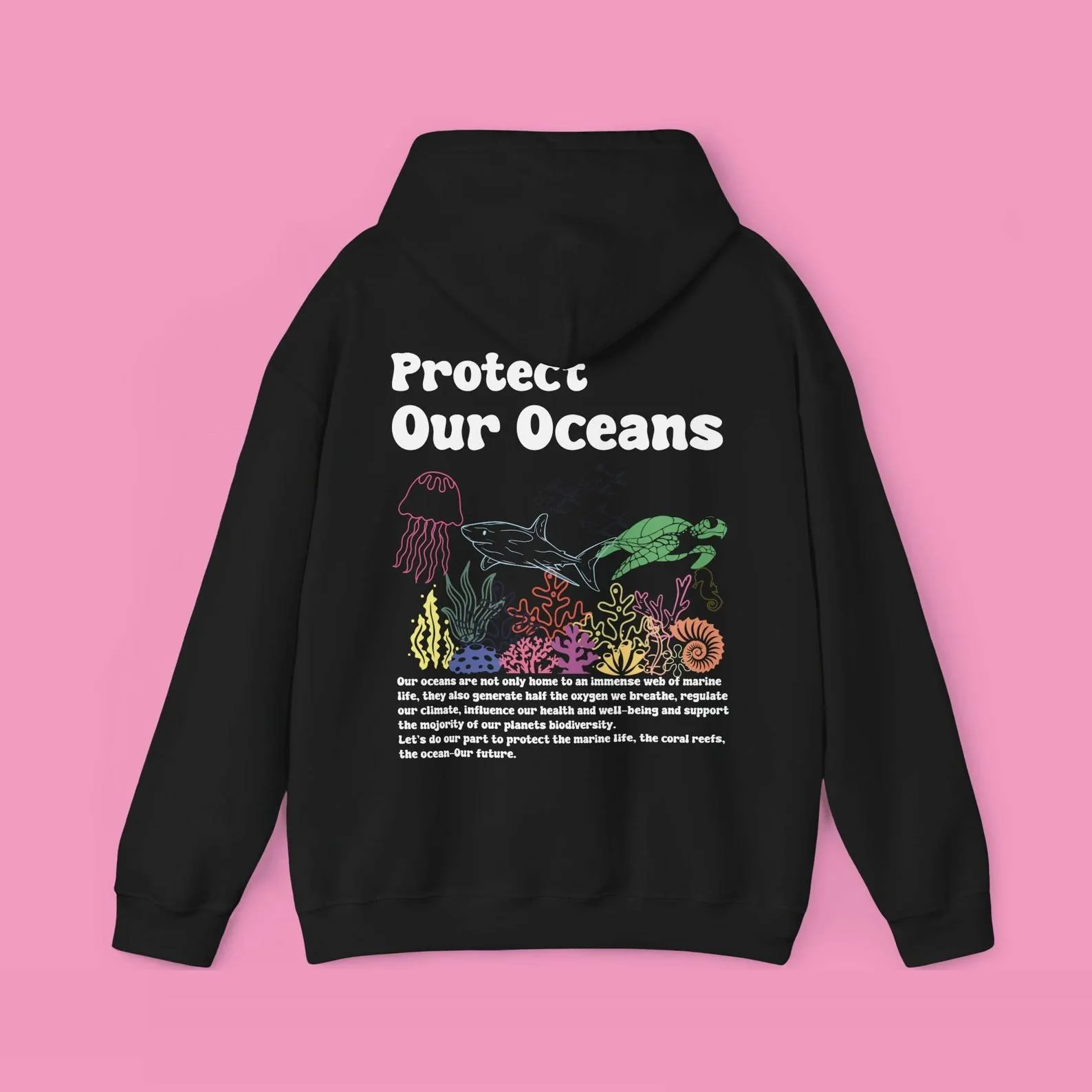 Protect Our Oceans Hoodie - Image 5