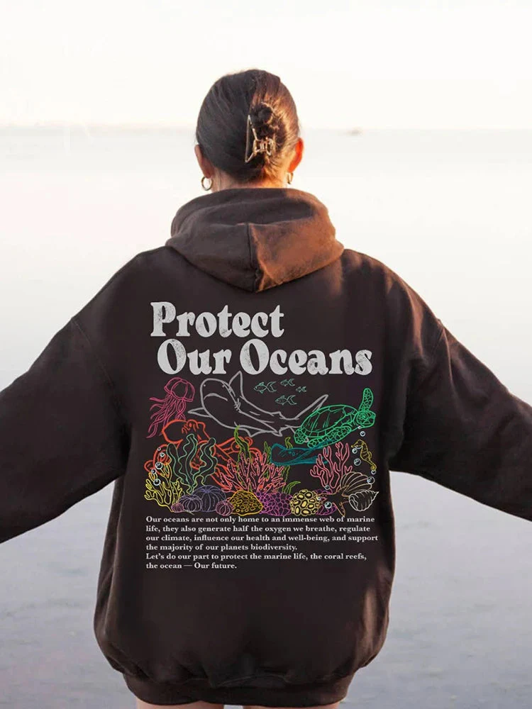 Protect Our Oceans Hoodie - Image 7