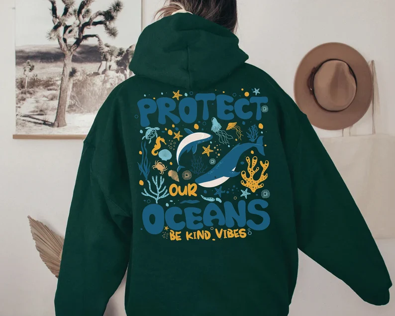 Protect Our Oceans Hoodie V2 - Image 11