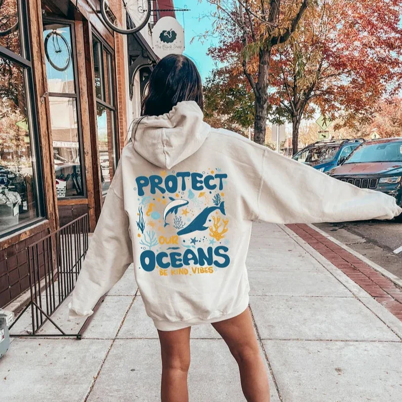 Protect Our Oceans Hoodie V2 - Image 4