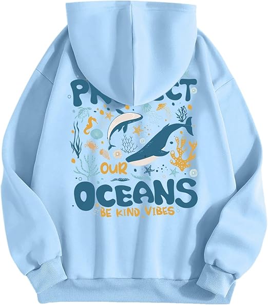 Protect Our Oceans Hoodie V2 - Image 5