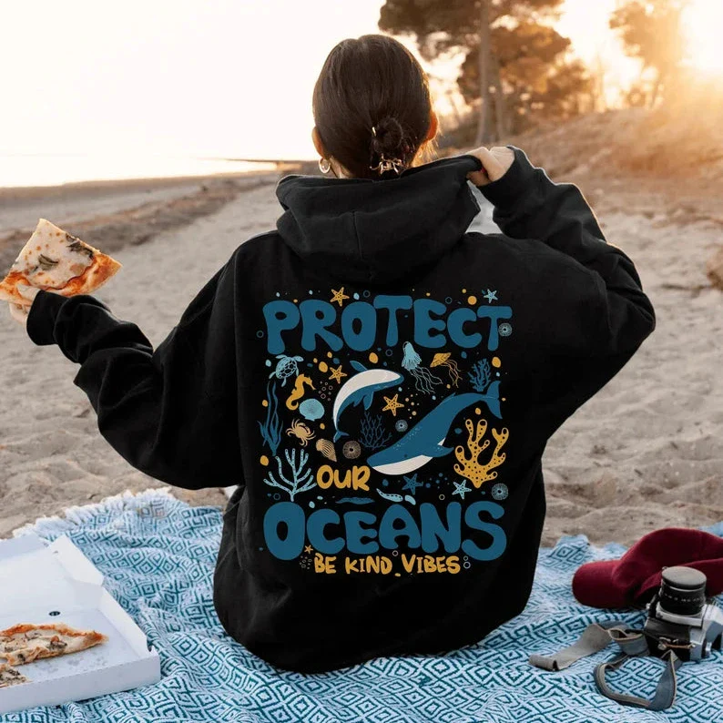Protect Our Oceans Hoodie V2 - Image 6