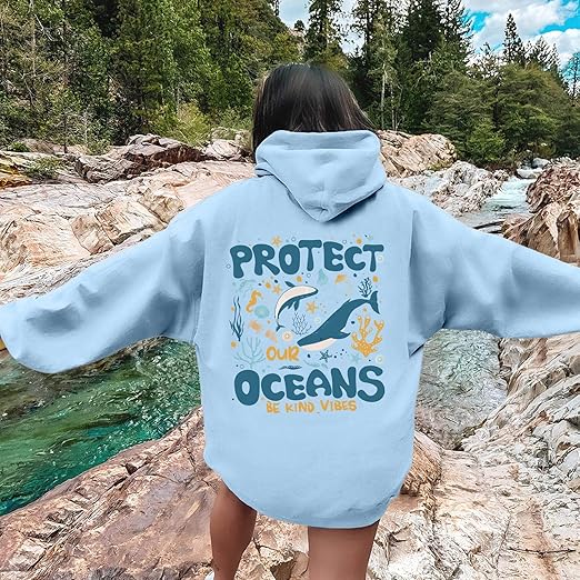 Protect Our Oceans Hoodie V2 - Image 9