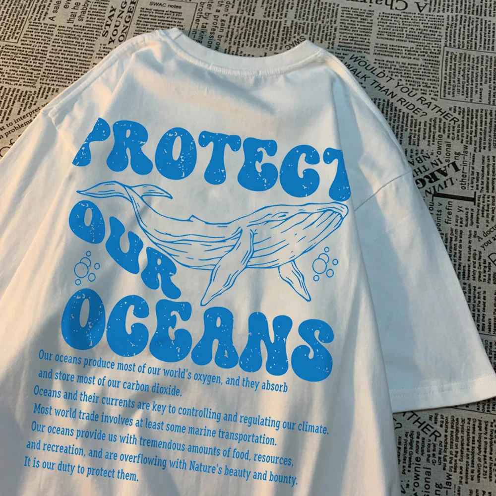Protect Our Oceans T-Shirt - Image 7