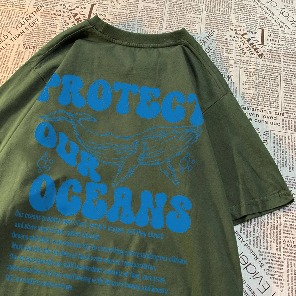 Protect Our Oceans T-Shirt - Image 8
