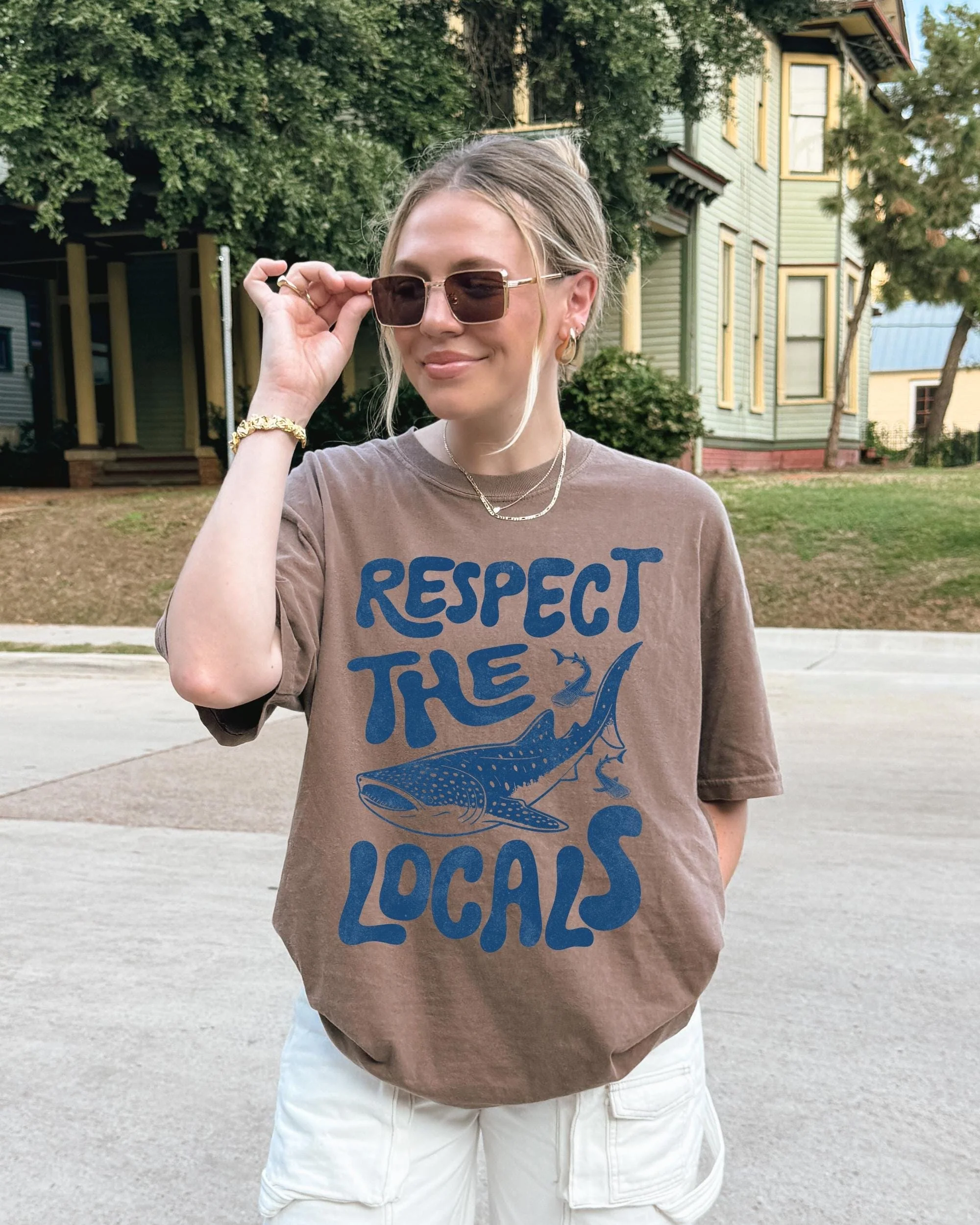 Respect The Locals Shirt New - Image 8
