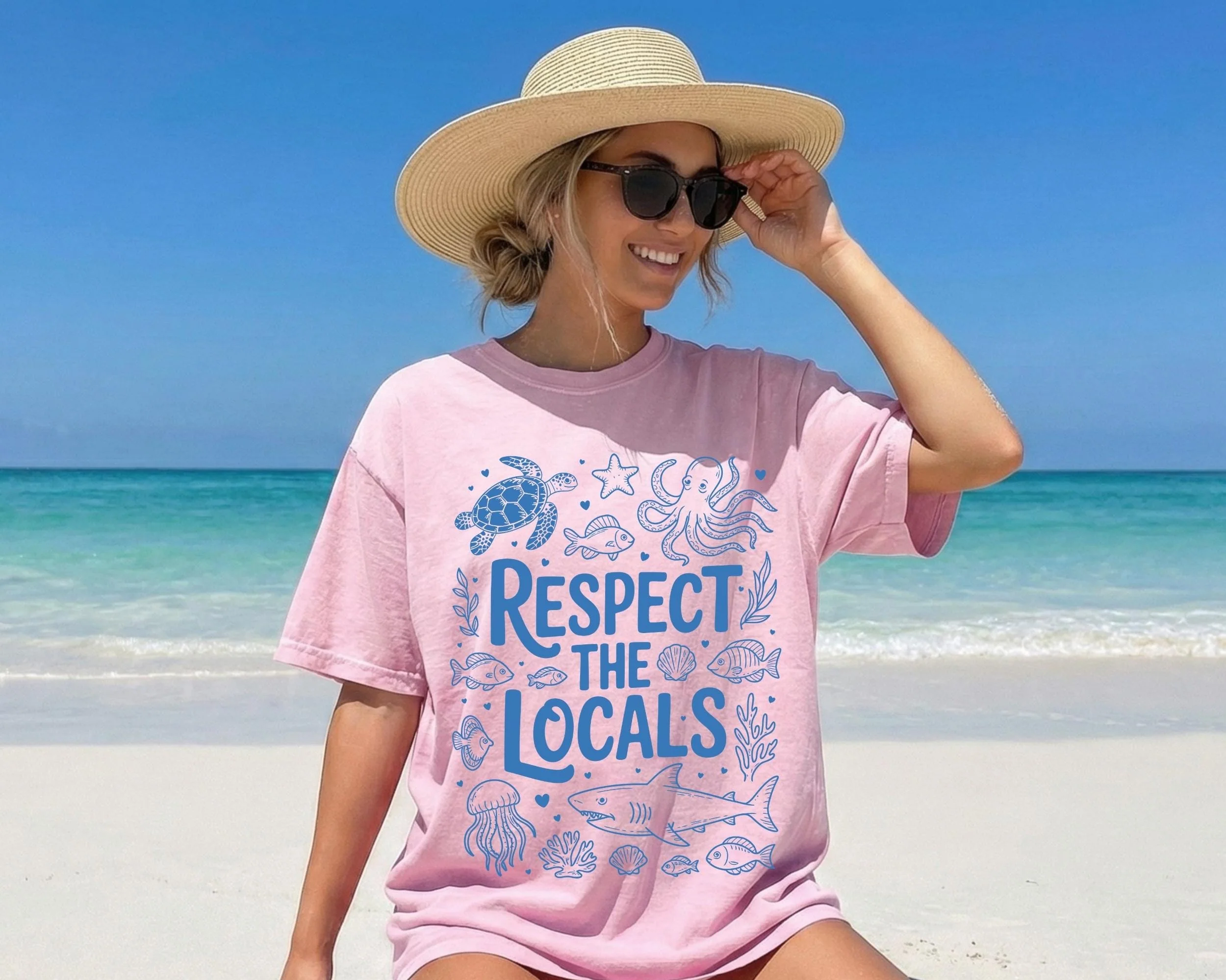 Respect The Locals Shirt New V2 - Image 2