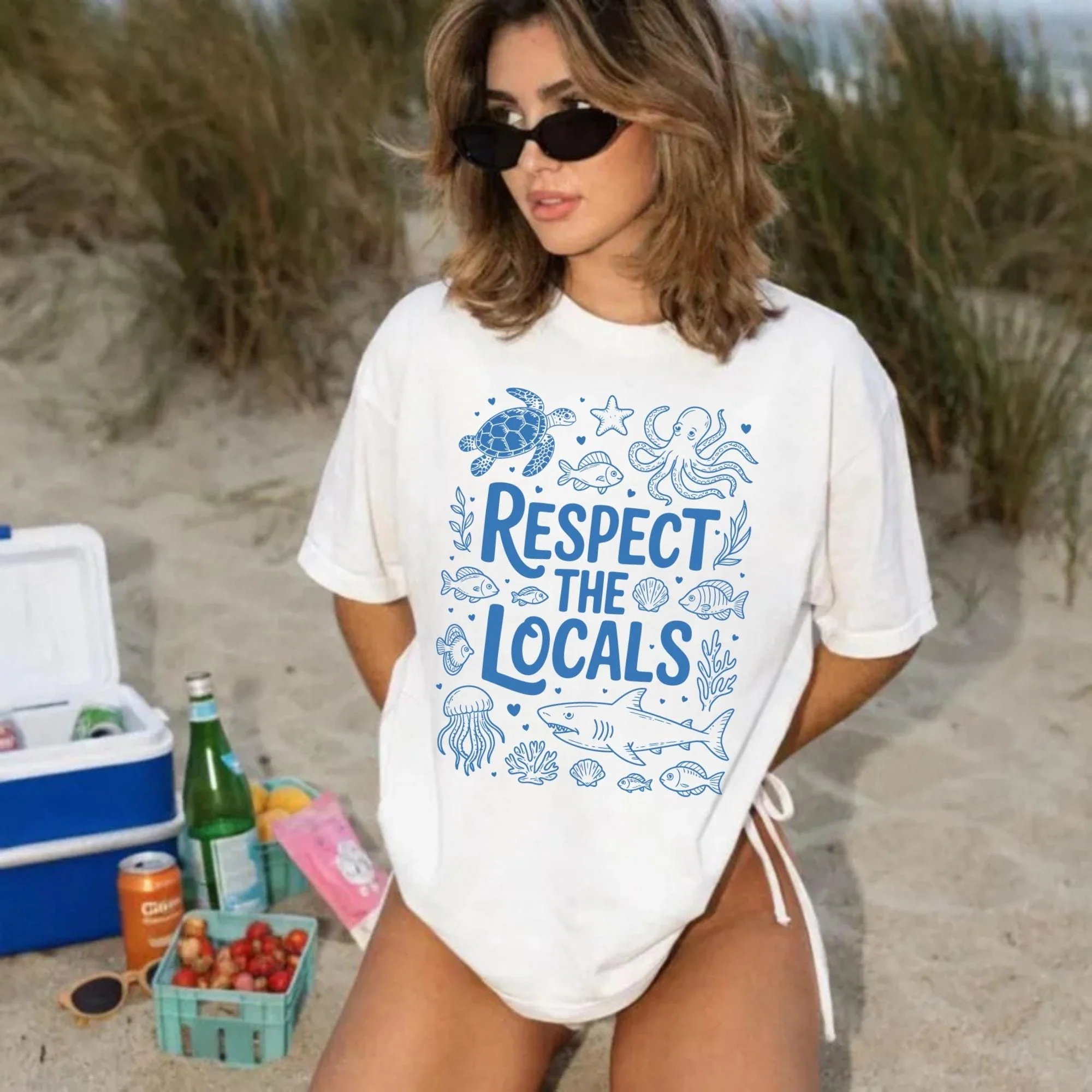 Respect The Locals Shirt New V2 - Image 3