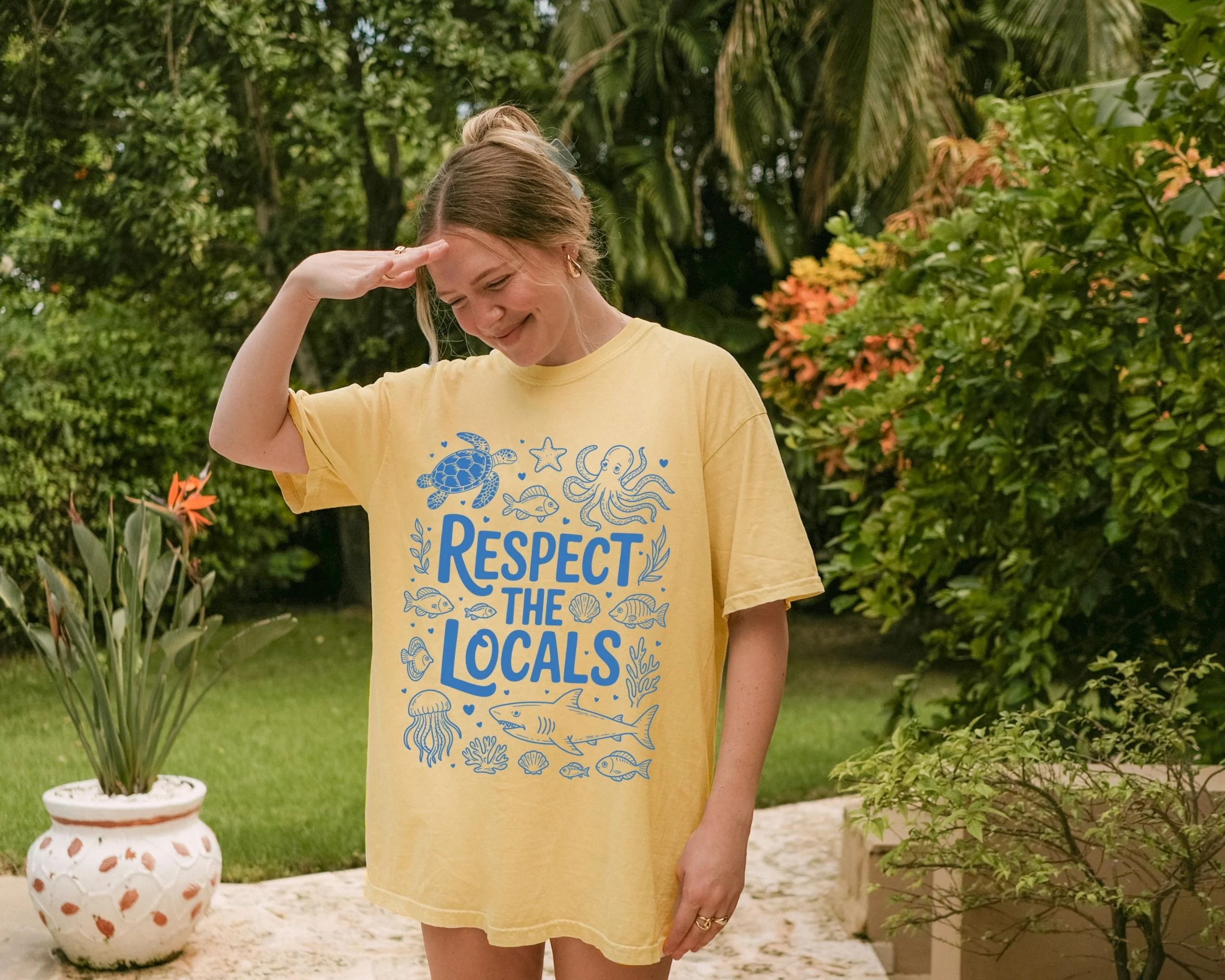 Respect The Locals Shirt New V2 - Image 4