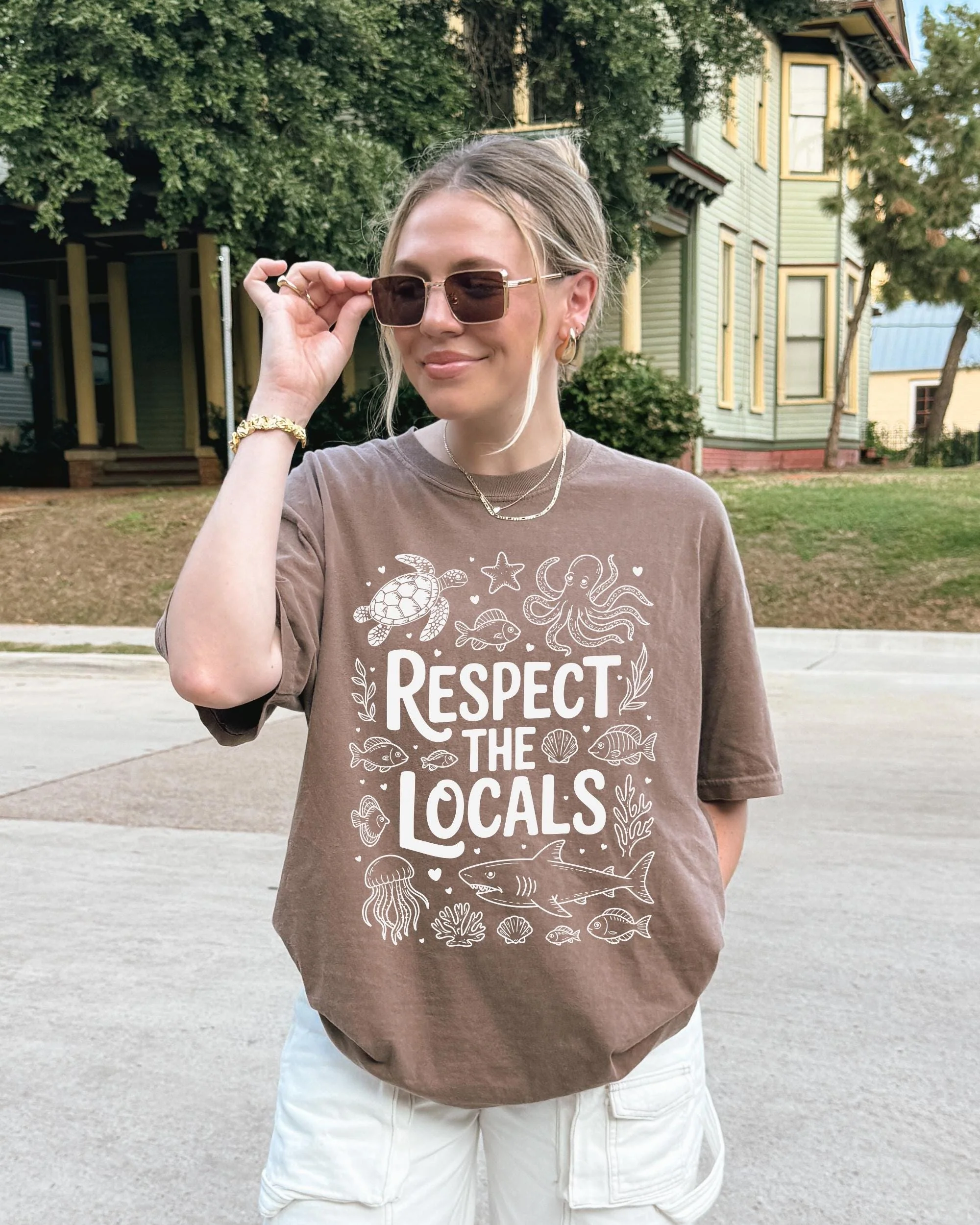 Respect The Locals Shirt New V2 - Image 9