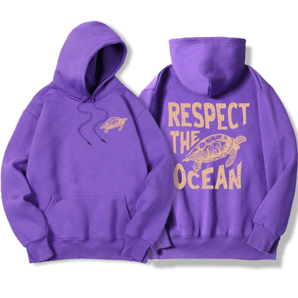 Respect The Ocean Hoodie - Image 11