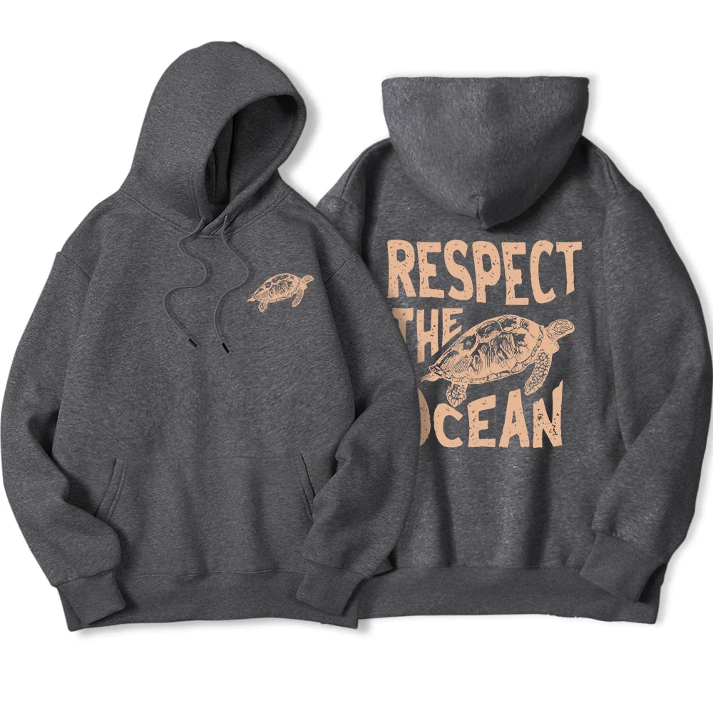 Respect The Ocean Hoodie - Image 16