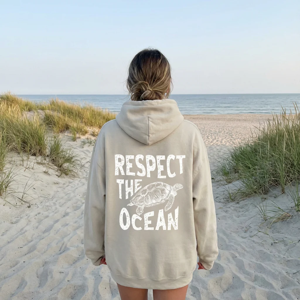 Respect The Ocean Hoodie - Image 21