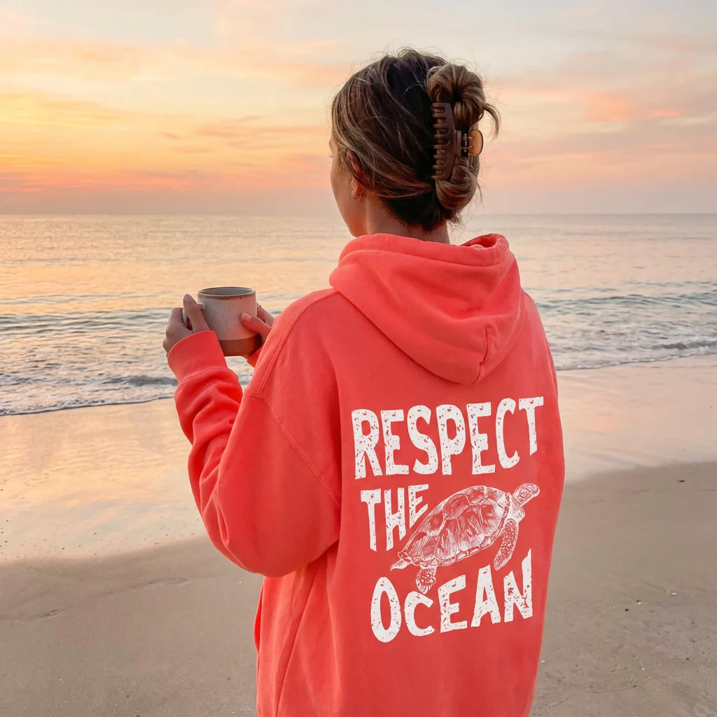 Respect The Ocean Hoodie - Image 25
