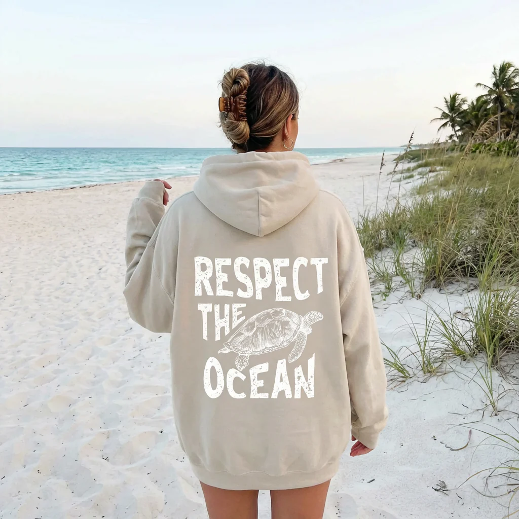 Respect The Ocean Hoodie - Image 28