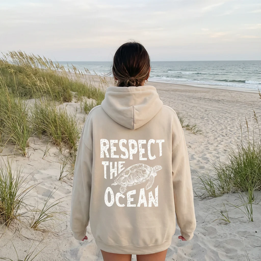 Respect The Ocean Hoodie - Image 29