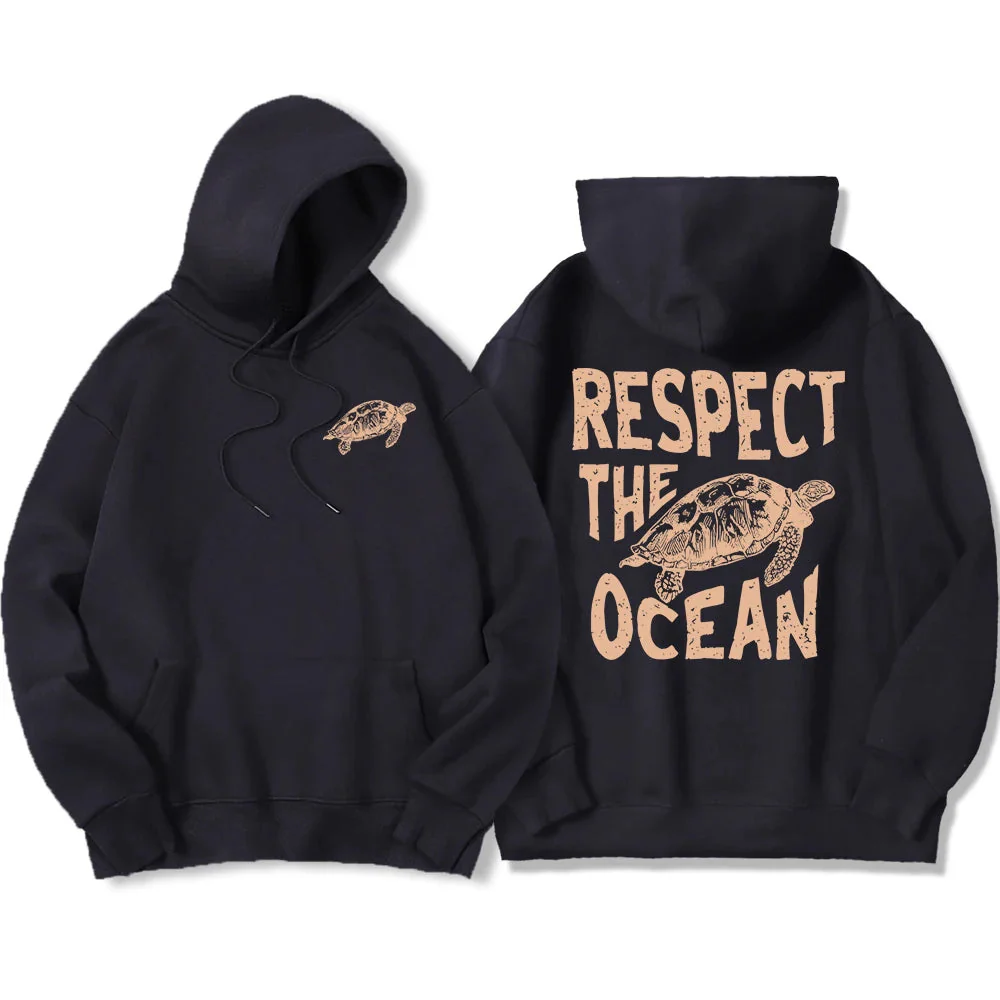 Respect The Ocean Hoodie - Image 5