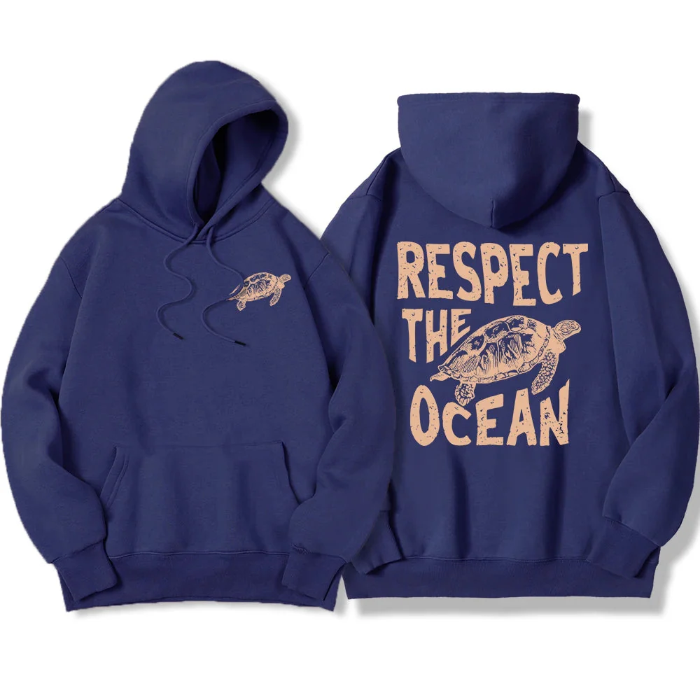 Respect The Ocean Hoodie - Image 8