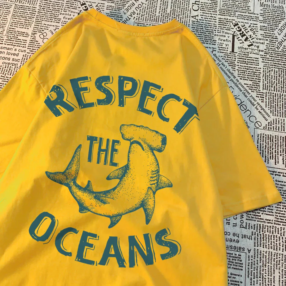 Respect The Oceans T-Shirt - Image 11