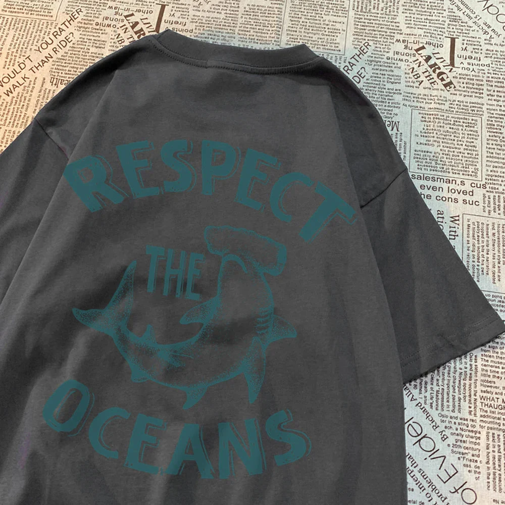 Respect The Oceans T-Shirt - Image 3