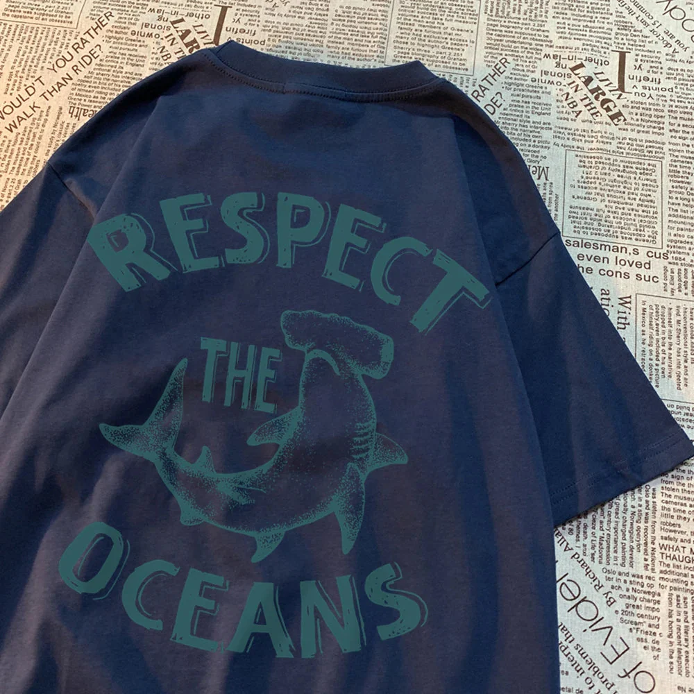 Respect The Oceans T-Shirt - Image 4
