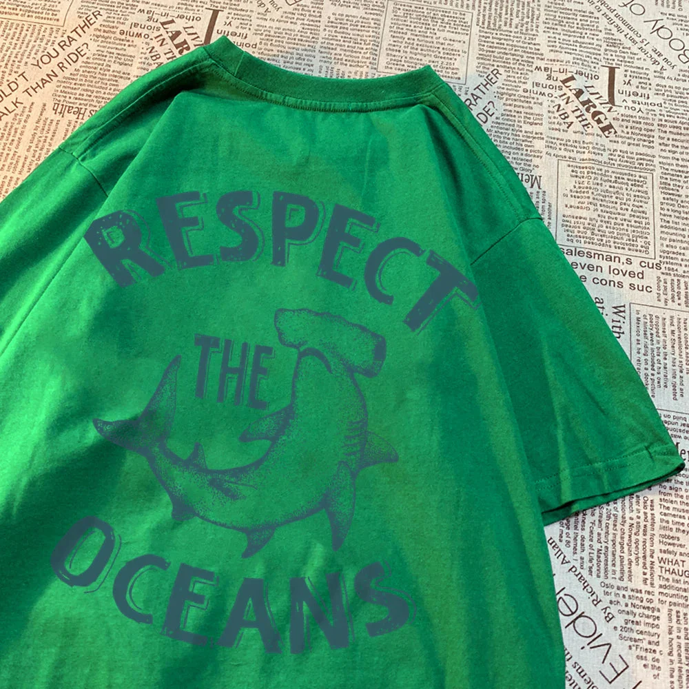Respect The Oceans T-Shirt - Image 5