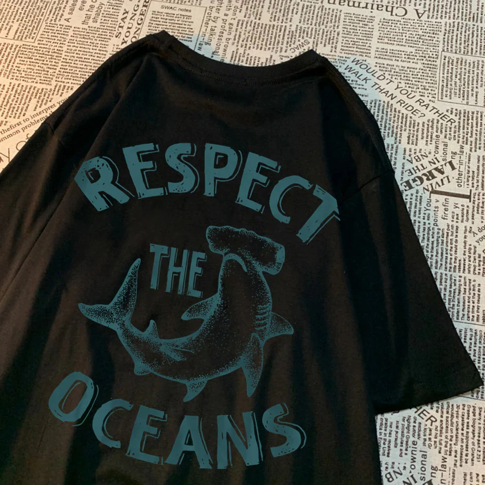 Respect The Oceans T-Shirt - Image 7