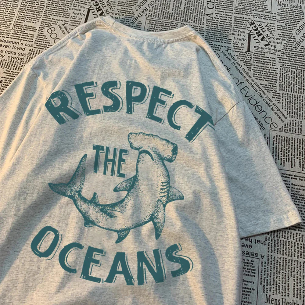 Respect The Oceans T-Shirt - Image 9