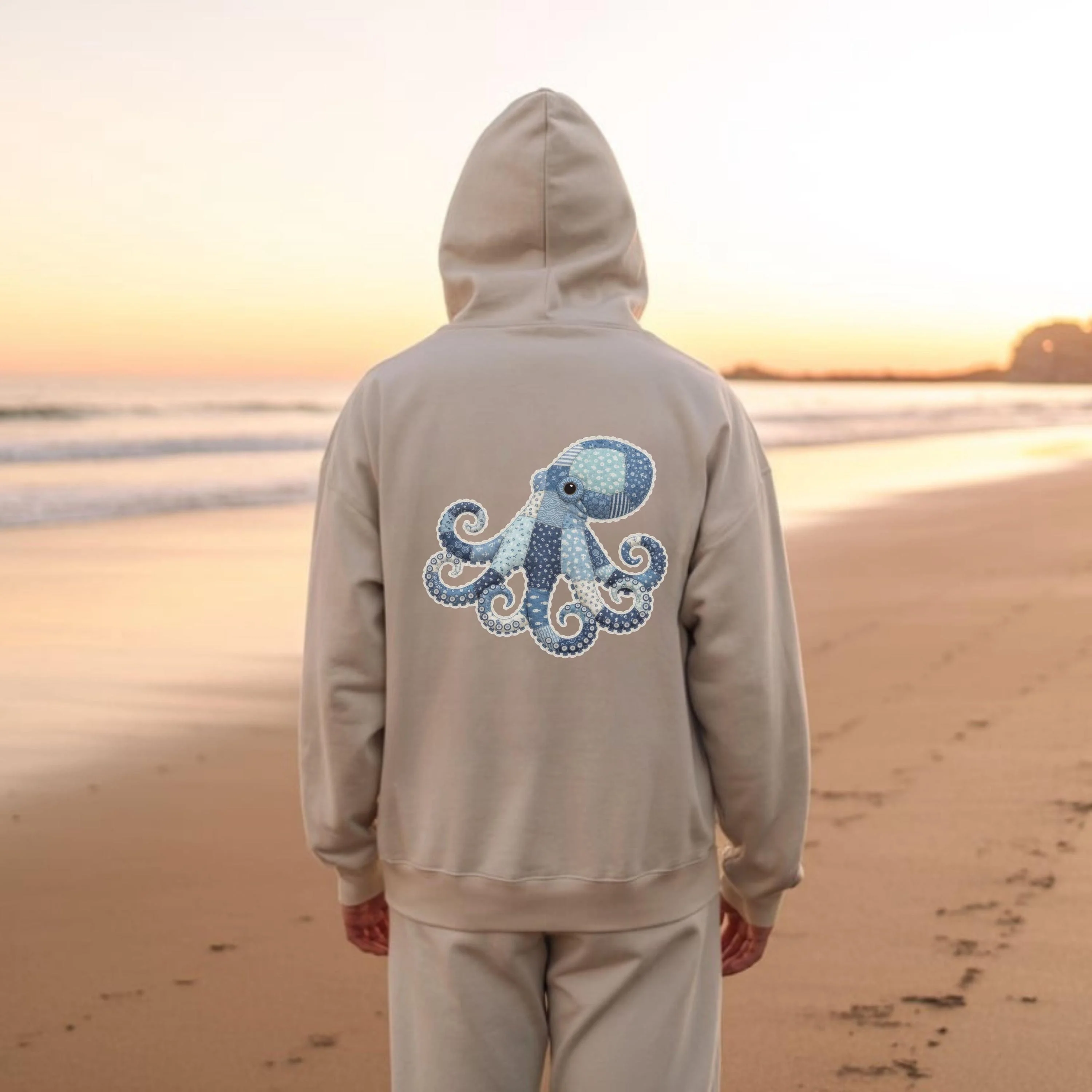 Retro Sea Animal Hoodie New - Image 5