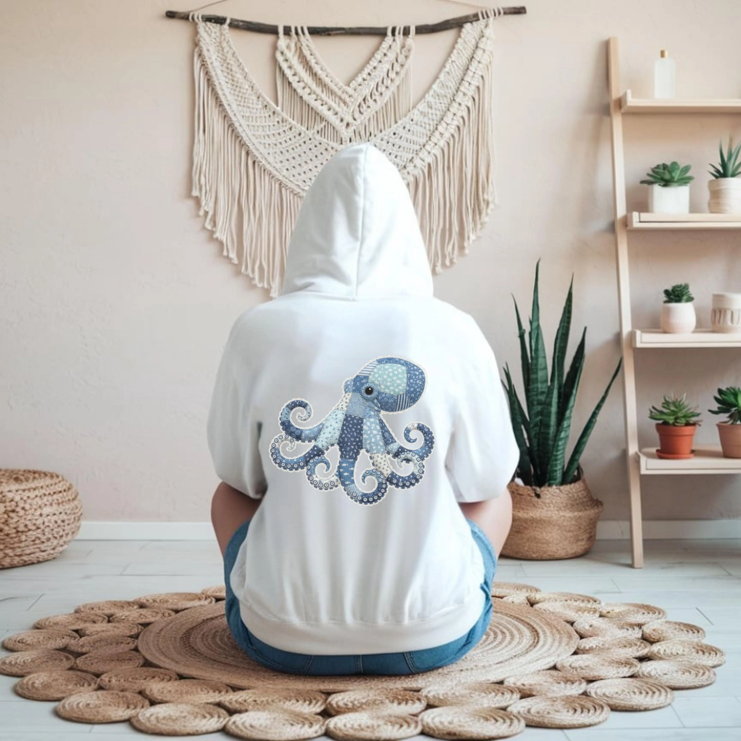 Retro Sea Animal Hoodie New - Image 8