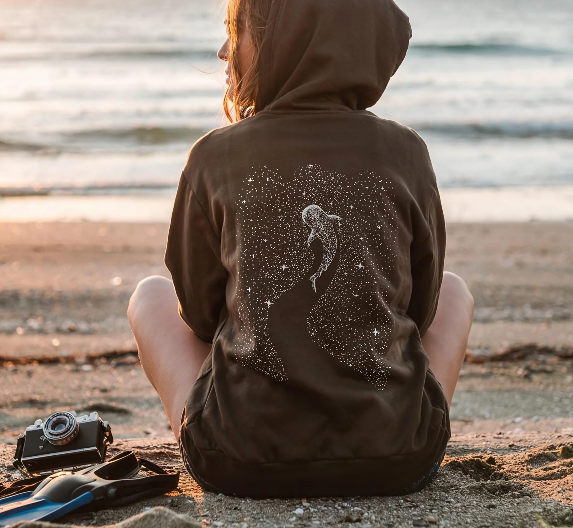 Whale Shark Hoodie New V4 - Image 2