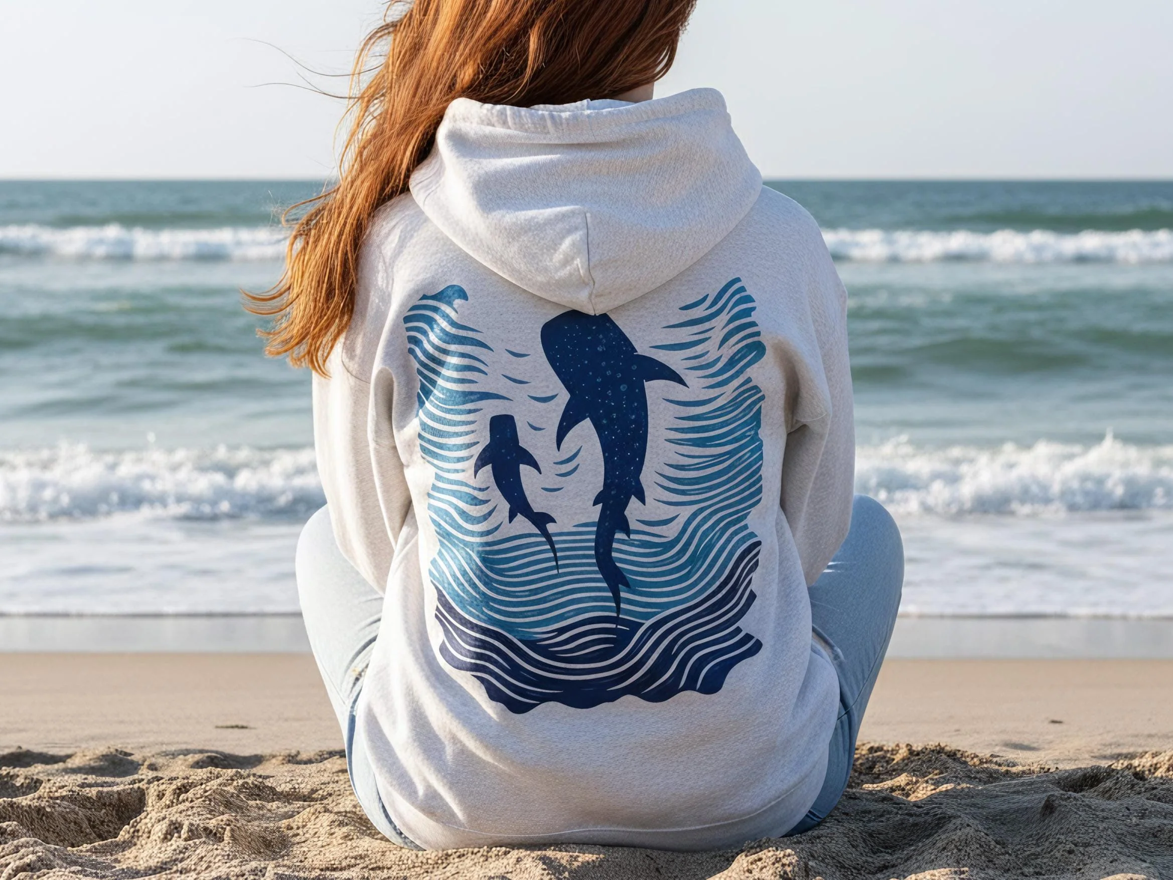 Whale Shark Hoodie New V7