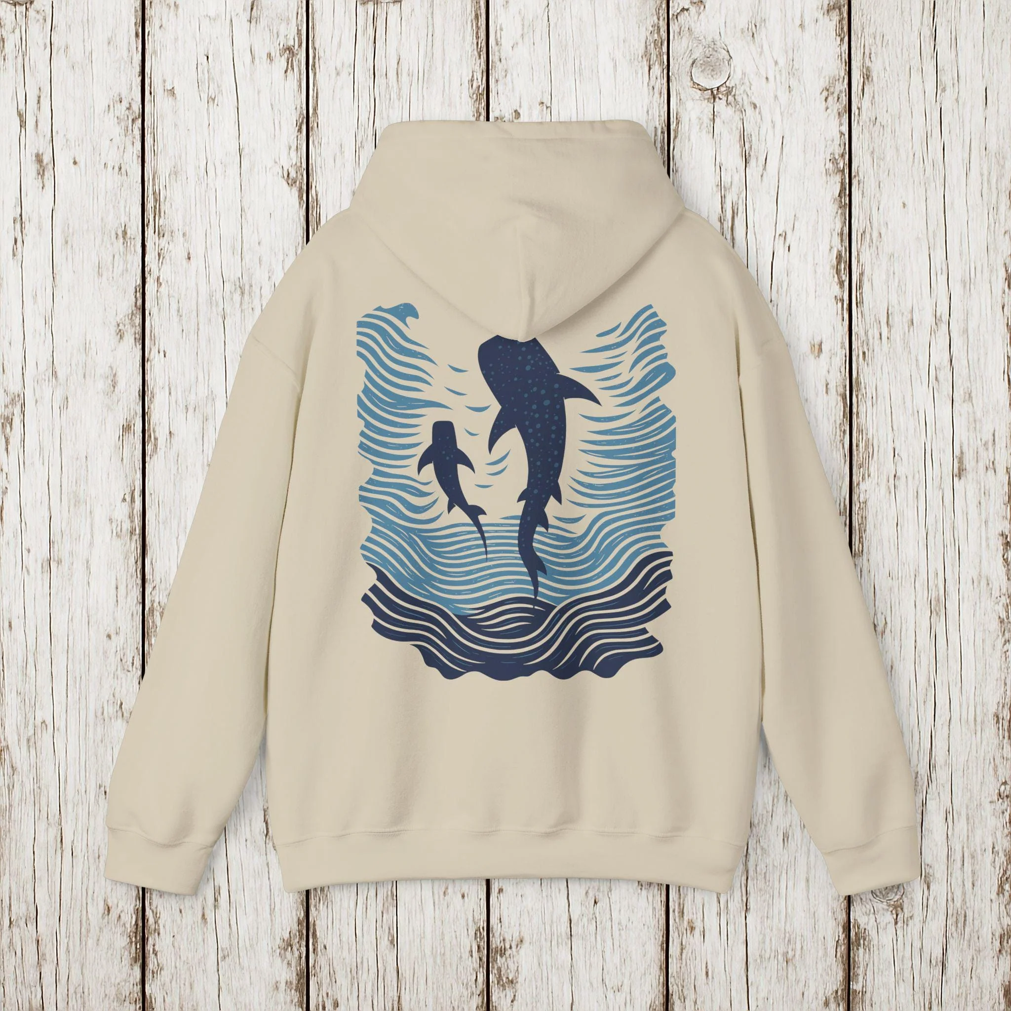 Whale Shark Hoodie New V7 - Image 6